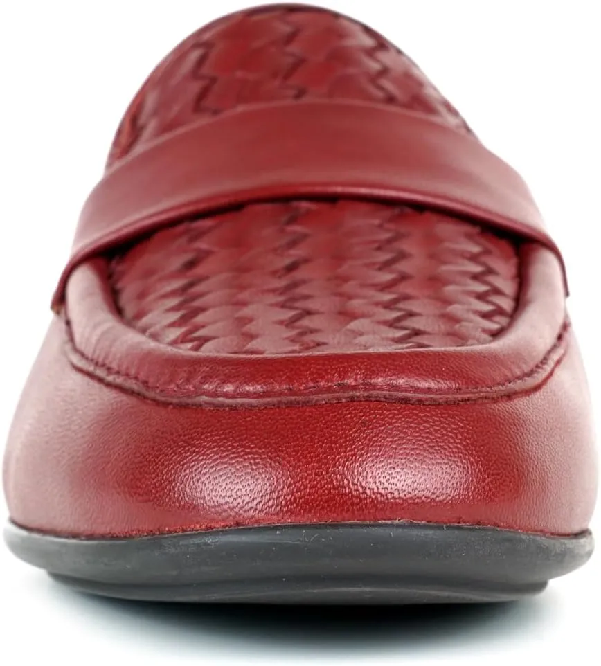 Gentle Souls by Kenneth Cole Women's Crew Woven Ballet Flat