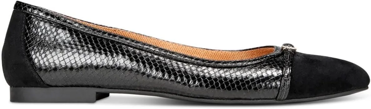 Giani Bernini Womens Madelinee Toe Cap Flat Shoes