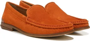Gina Burnt Orange Leather Franco Sarto Loafer Flats