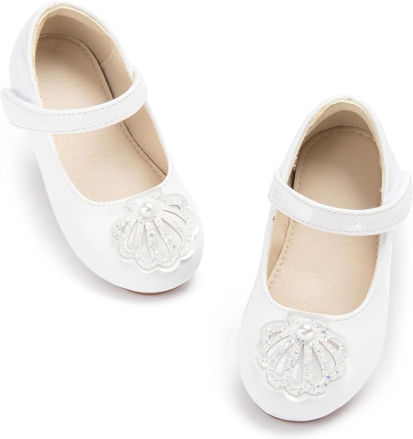 Girls Dress Shoes Ballet Mary Jane Flat Toddler Kid Bow Party Shoes