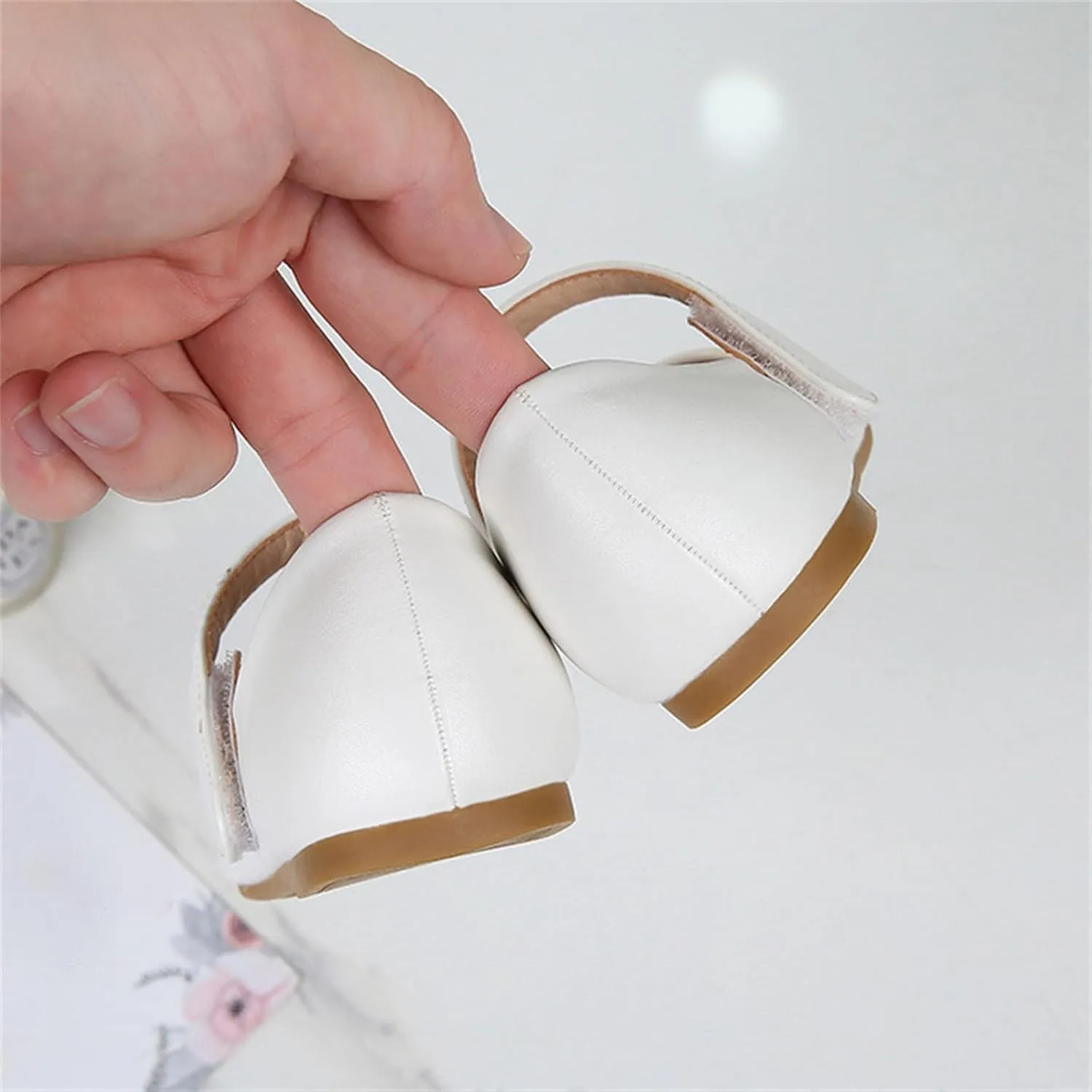 Girls Dress Shoes Patent Leather Wedding Party School Uniform Shoes Ballet Flats Little Girls Kids Dress up Shoes