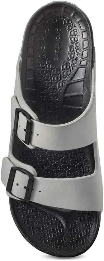 Gravity Defyer Men's G-Defy UpBov Sandal - VersoCloud Multi-Density Shock Absorbing Ortho-Therapeutic Sandals - US Sizes