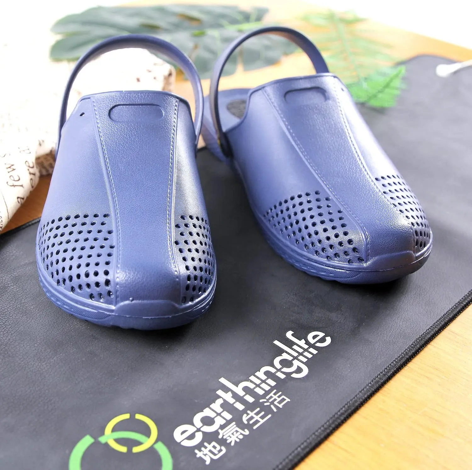 Grounding Clogs Earthing Shoes for Men Women Connecting to the Earth Grounded Therapy Slippers Sandal Unisex