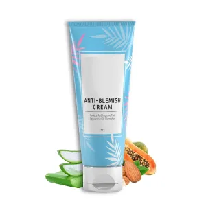 GT Anti Blemish Cream 100g | All Skin Types, Help to Improve Clarity, Refine Skin Tone, Reduce Pigmenatation Marks & Clear Blemishes, Face Cream, Oil Free Cosmetic Formulation