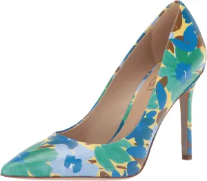Hazel Blue Slip Edelman Toe Fast-moving sale Pointed Stiletto Discounted delivery Sam Capri Pumps Fashion On Heel