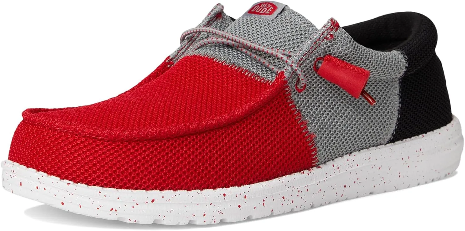 Hey Dude Men's Wally Tri Varsity Mesh Loafer