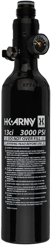 HK Army Aluminum Compressed Air HPA Paintball Tank Air Systems - Standard Regulator