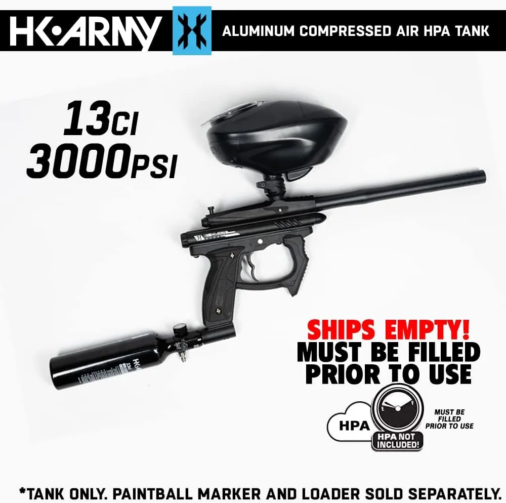 HK Army Aluminum Compressed Air HPA Paintball Tank Air Systems - Standard Regulator