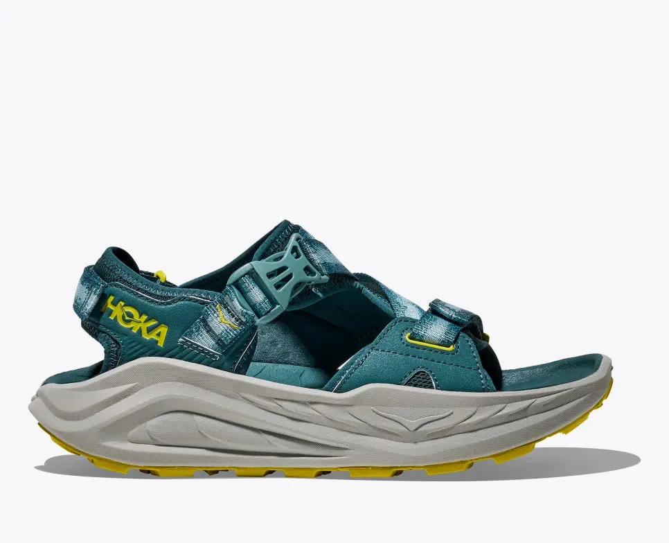 Hoka One One Men's Infini Hike TC Blue twilight / Pea green