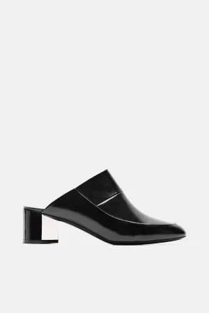 Illusion Mule - Calf Black