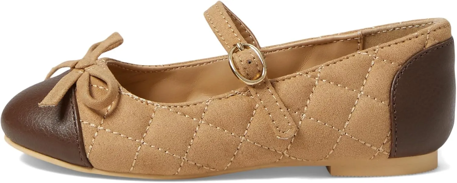 Janie and Jack Girl's Quilted Flat (Toddler/Little Big Kids) Ballet
