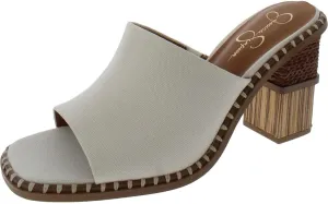 Jessica Simpson Womens Lendrila Block Heel Slip-On Heels