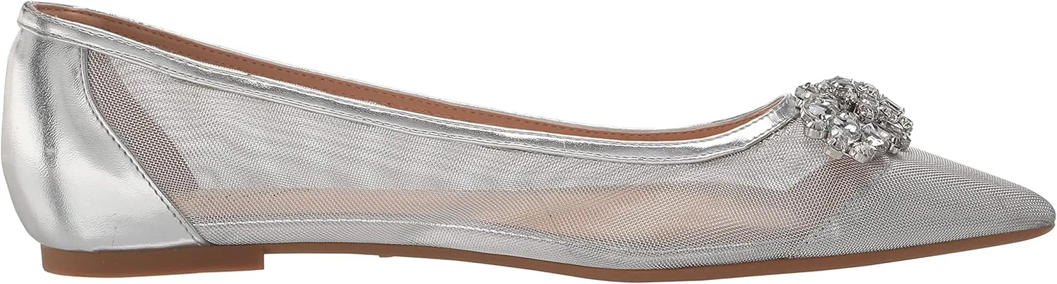 Jewel Badgley Mischka Women's Jeri Ballet Flat