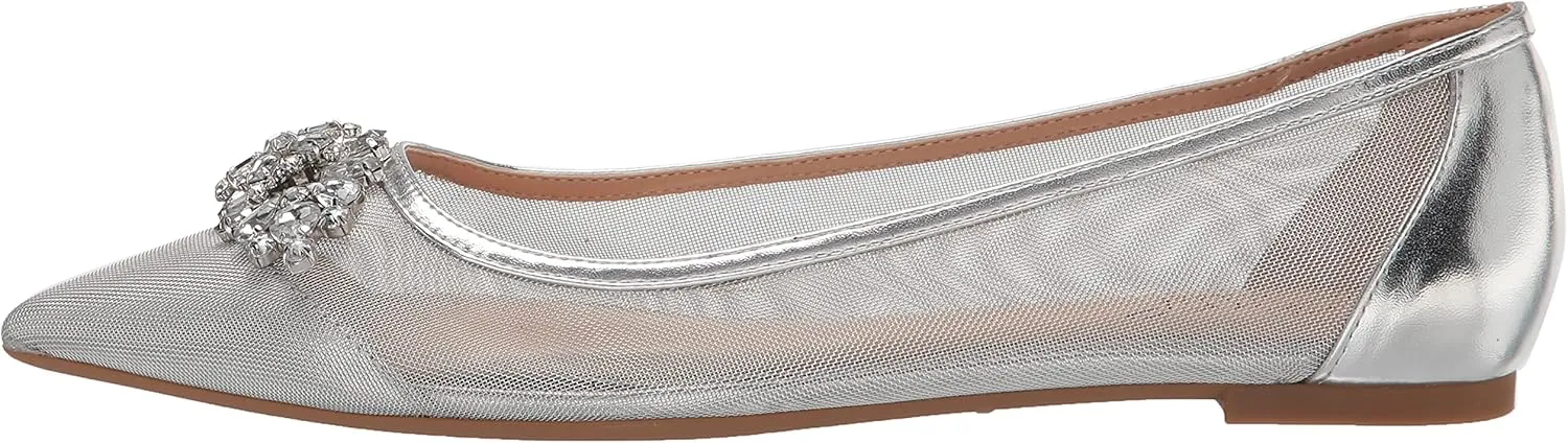 Jewel Badgley Mischka Women's Jeri Ballet Flat