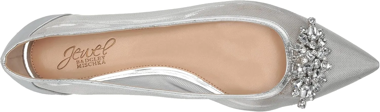 Jewel Badgley Mischka Women's Jeri Ballet Flat