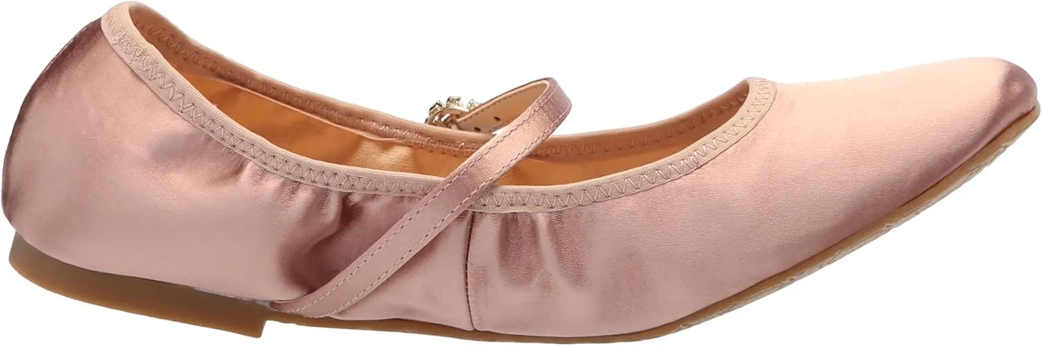 Jewel Badgley Mischka Women's Kaya Ballet Flat