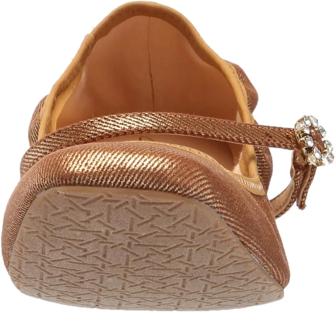 Jewel Badgley Mischka Women's Kaya Ballet Flat