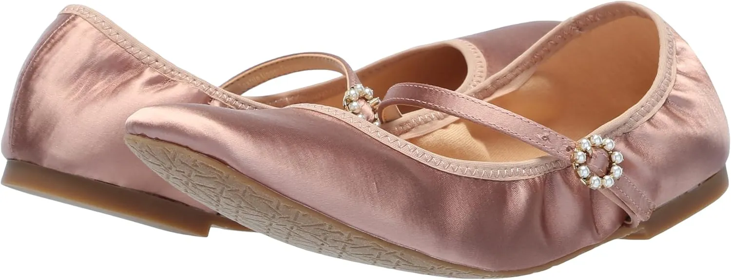 Jewel Badgley Mischka Women's Kaya Ballet Flat
