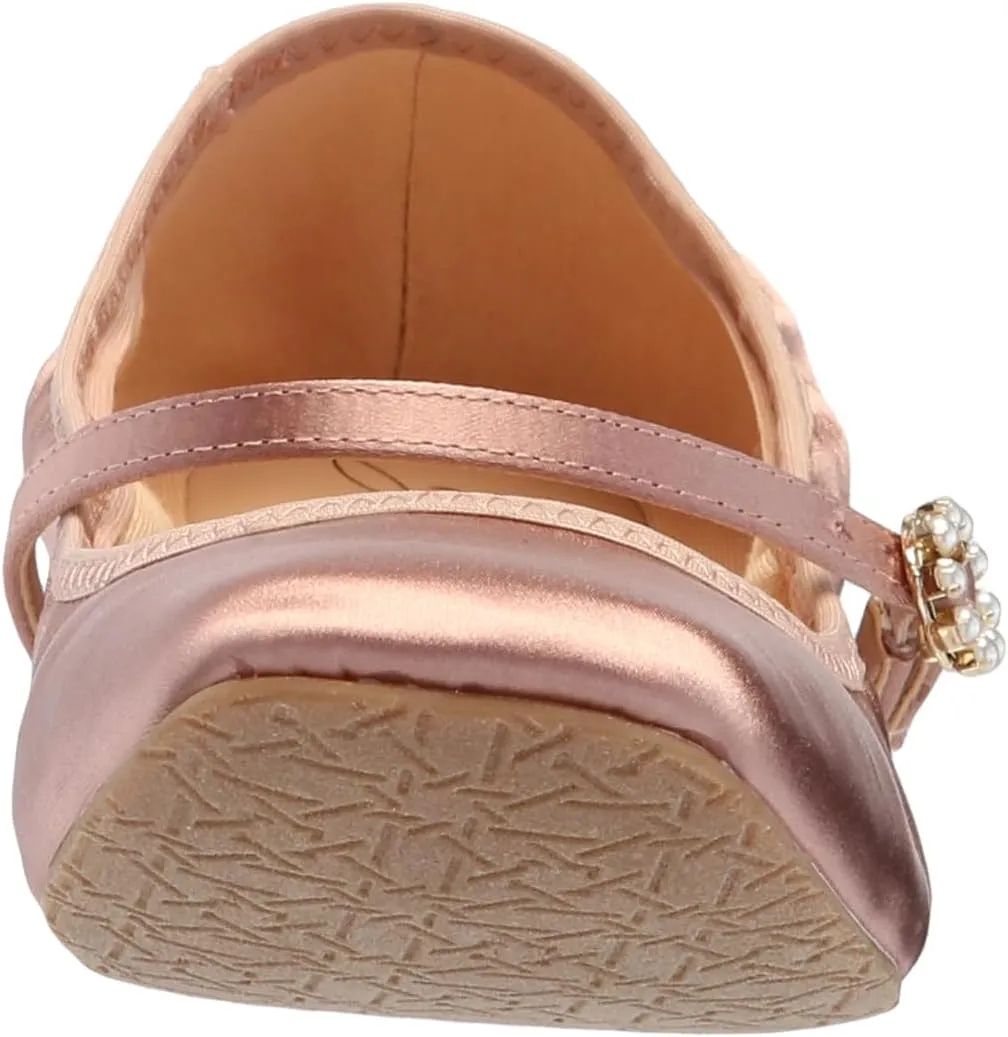 Jewel Badgley Mischka Women's Kaya Ballet Flat