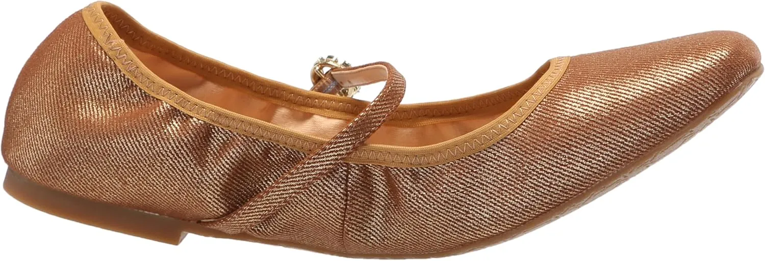 Jewel Badgley Mischka Women's Kaya Ballet Flat