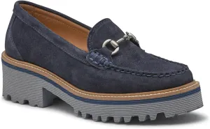 Johnston & Murphy Emmalynn Bit Loafer for Women – 2” Heeled Loafers for Women, Slip On Dress Shoes for Women