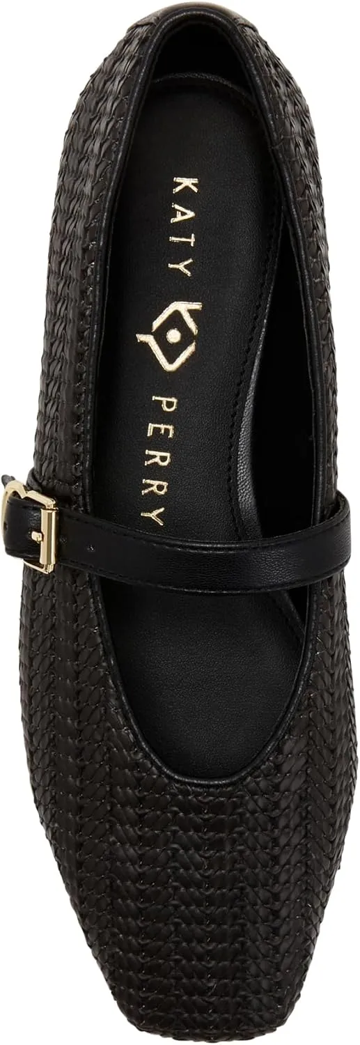 Katy Perry Women's The Evie Mary Jane Woven Flat