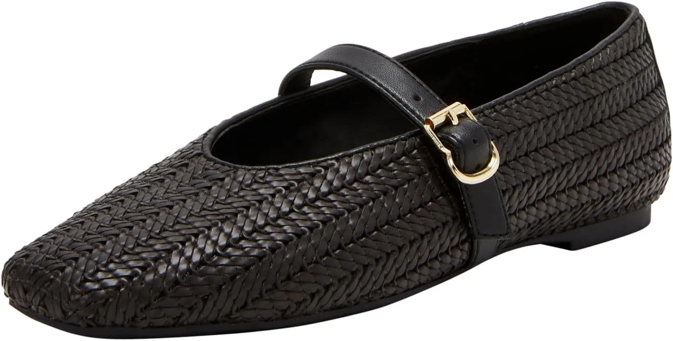Katy Perry Women's The Evie Mary Jane Woven Flat