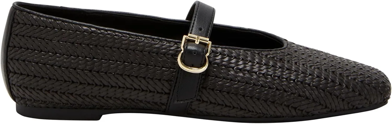 Katy Perry Women's The Evie Mary Jane Woven Flat