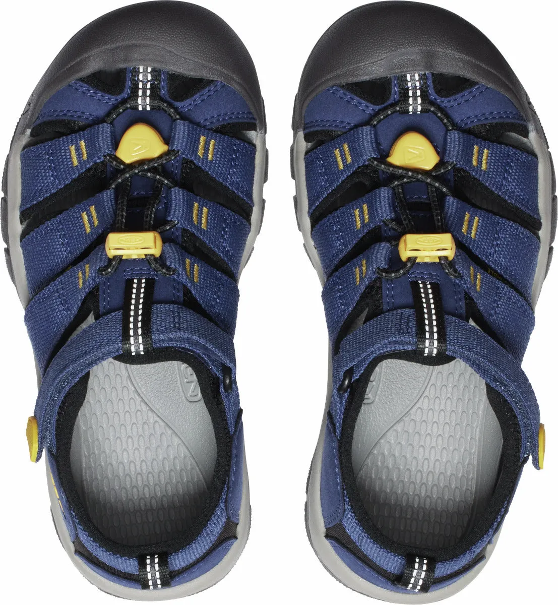 KEEN 1029140 Big Kids' Newport H2 - Naval Academy/Keen Yellow