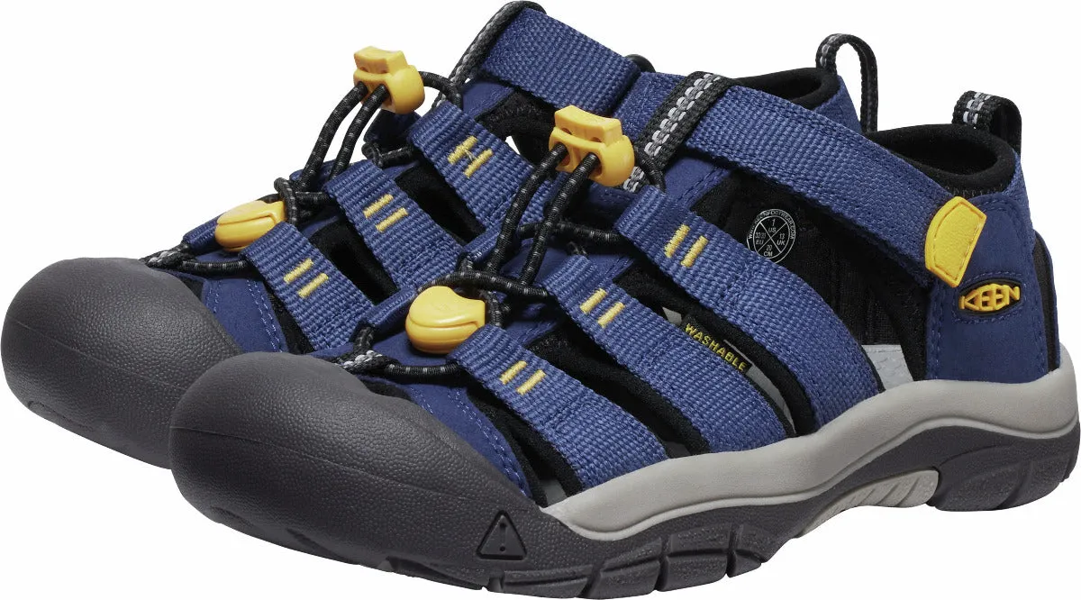 KEEN 1029140 Big Kids' Newport H2 - Naval Academy/Keen Yellow