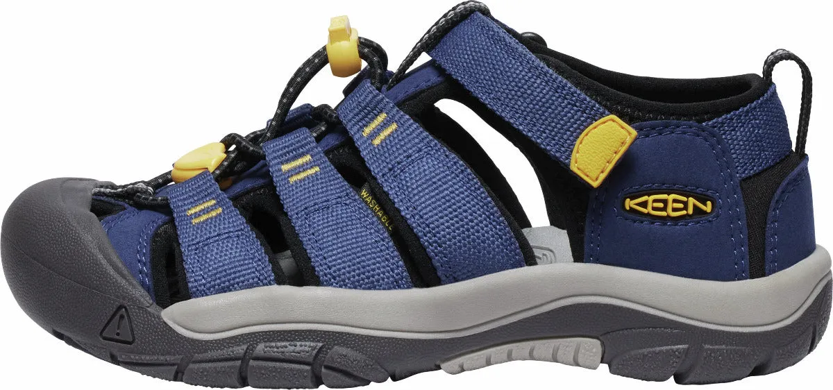 KEEN 1029140 Big Kids' Newport H2 - Naval Academy/Keen Yellow