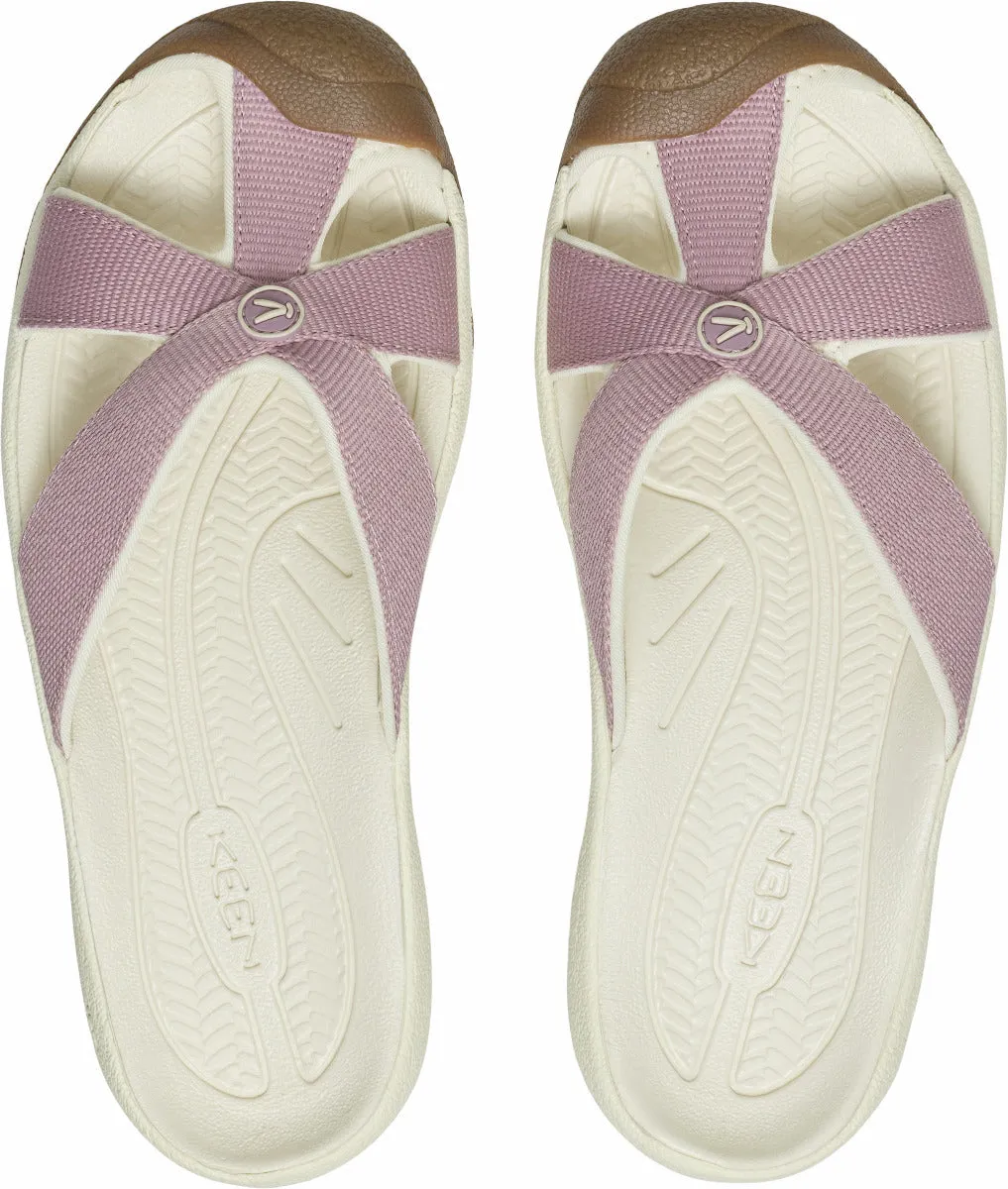 KEEN 1030277 Women's Bali Slide Sandal - Toadstool/Birch