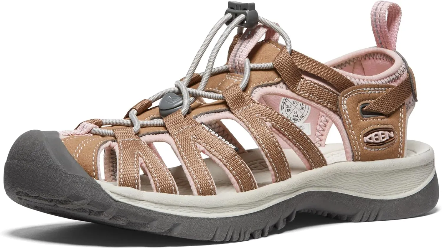 KEEN Women's Whisper Closed Toe Sport Sandal