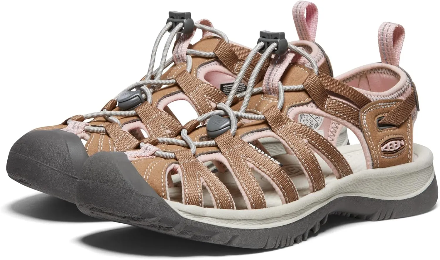 KEEN Women's Whisper Closed Toe Sport Sandal
