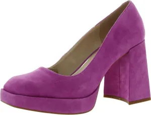 Kenneth Cole New York Womens BRI Pump Block Heel Pumps