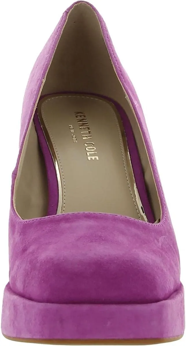 Kenneth Cole New York Womens BRI Pump Block Heel Pumps