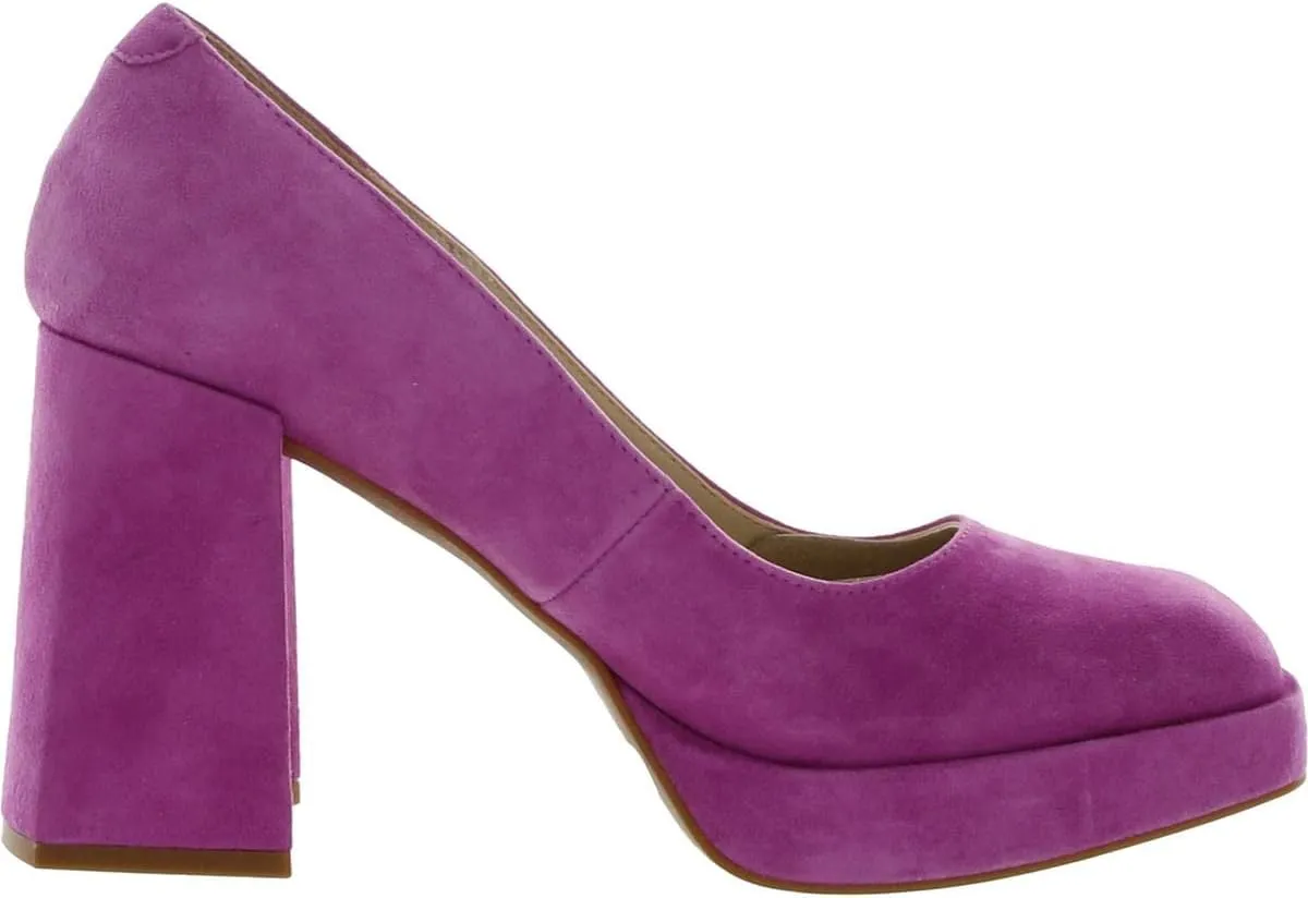Kenneth Cole New York Womens BRI Pump Block Heel Pumps