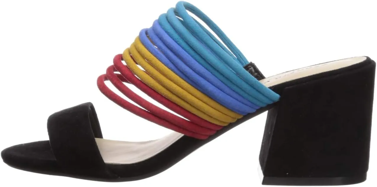 Kenneth Cole Women's Hannon Strappy Mule Heeled Sandal