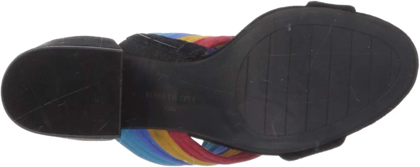 Kenneth Cole Women's Hannon Strappy Mule Heeled Sandal