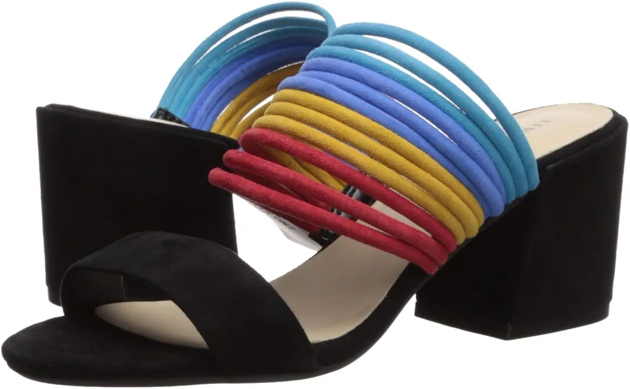 Kenneth Cole Women's Hannon Strappy Mule Heeled Sandal