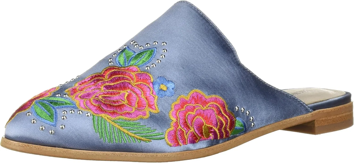 Kenneth Cole Women's Roxanne 2 Embroidered Flat Mule