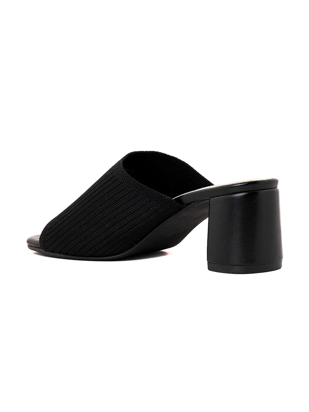 Khadim Sharon Block Heel Mule Slip On Sandal for Women