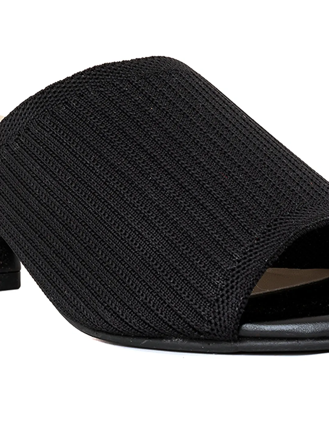 Khadim Sharon Block Heel Mule Slip On Sandal for Women