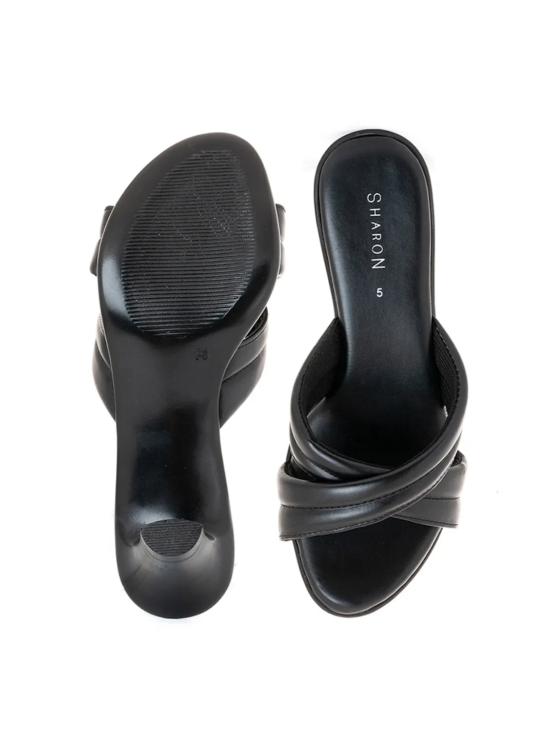 Khadim Sharon Mule Heel Slip On Sandal for Women