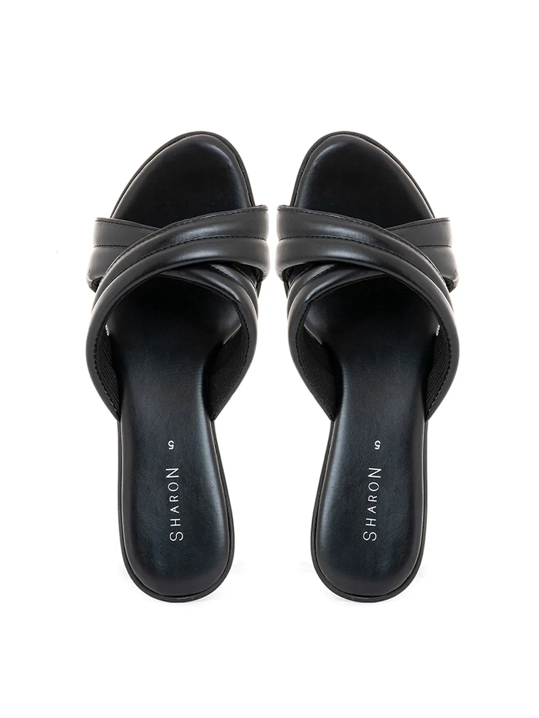 Khadim Sharon Mule Heel Slip On Sandal for Women