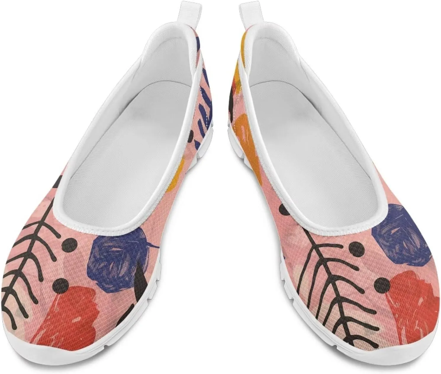 Ladies Slip on Loafer Shoes Womens Flats Dress Clothes Shoes Ballet Pregnant Walking Work Casual Comfortable