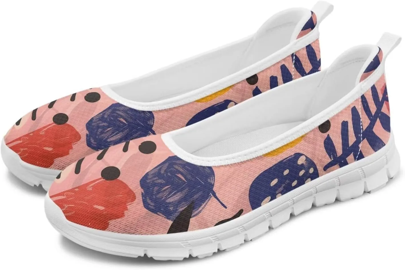 Ladies Slip on Loafer Shoes Womens Flats Dress Clothes Shoes Ballet Pregnant Walking Work Casual Comfortable