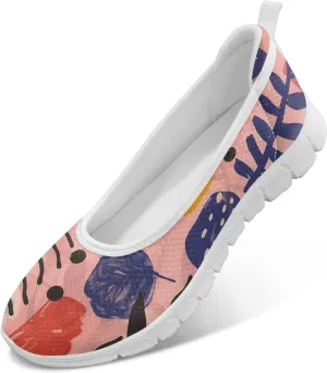 Ladies Slip on Loafer Shoes Womens Flats Dress Clothes Shoes Ballet Pregnant Walking Work Casual Comfortable