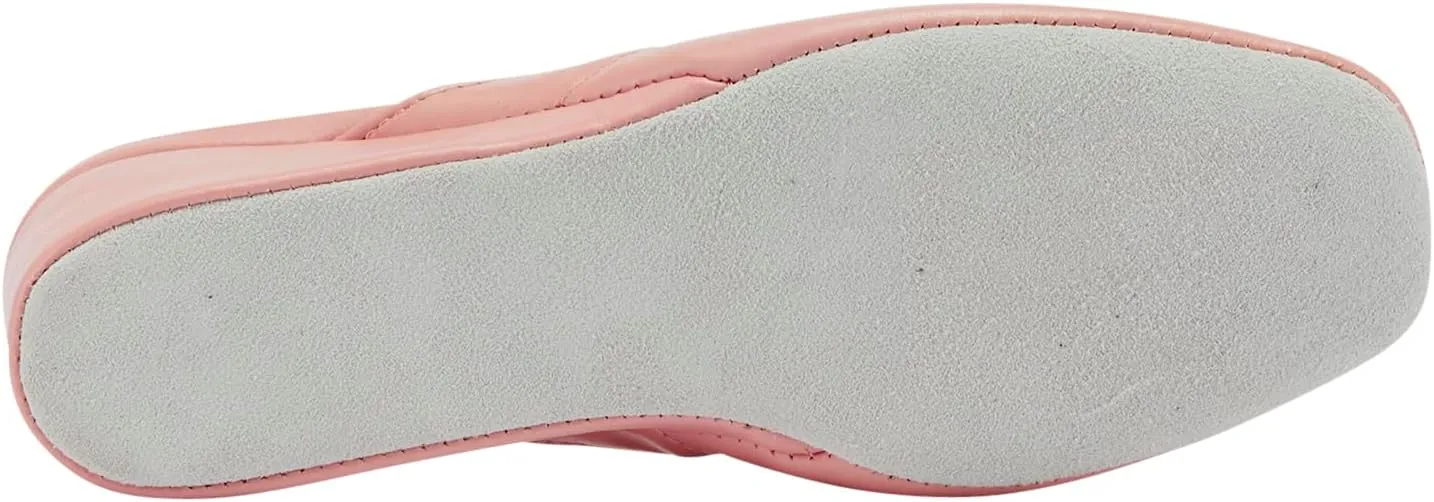Lamo Somersby Blanche Women's Slippers, Slip-On Leather House Slippers for Women