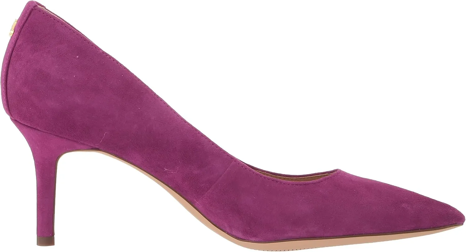 Lauren Ralph Lauren Lanette Pumps for Women - Breathable Synthetic Lining - Leather Upper - Rubber Outsole